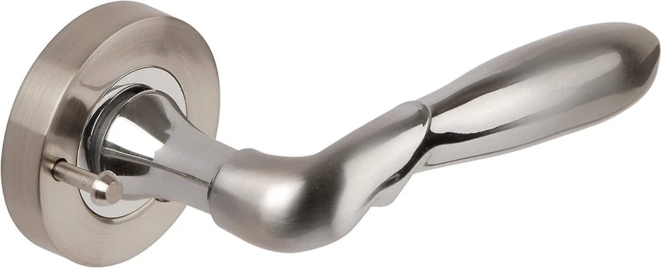 Excel Architectural 3625-PRV Artemis Door Handles Push Button Privacy Latch - Image 2 of 4