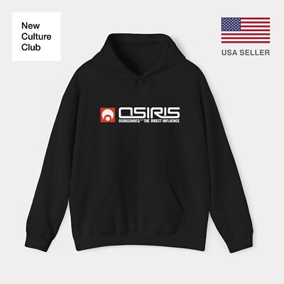 Osiris Shoes D3 Skate 1996 Direct Influence Vintage Classic Hoodie Print
