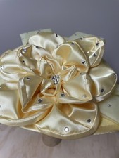 Original Ben Marc Church Or Derby Hat Yellow. Unique and Beautiful