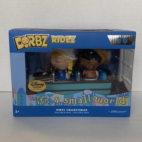 NEW! Funko Dorbz Ridez Disney Treasures It's A Small World 36 Mexico & Holland