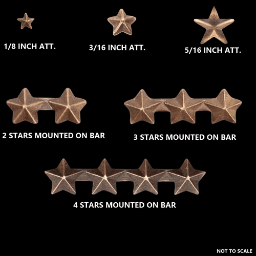 REGULACIÓN ESTRELLA BRONCE PIN ACCESORIOS CINTA MEDALLAS EJÉRCITO EE. UU. MARINES MARINA EE. UU.** - Imagen 1 de 13