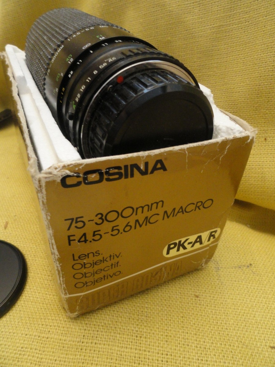 Super Cosina 75-300mm MC Macro Zoom Lens Yashica/Contax Mount 4.5