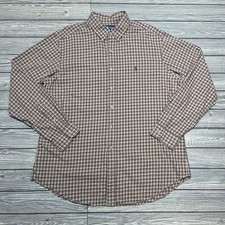 Polo Ralph Lauren Mens Classic Fit Plaid Long Sleeve Button Up Pony Shirt XL