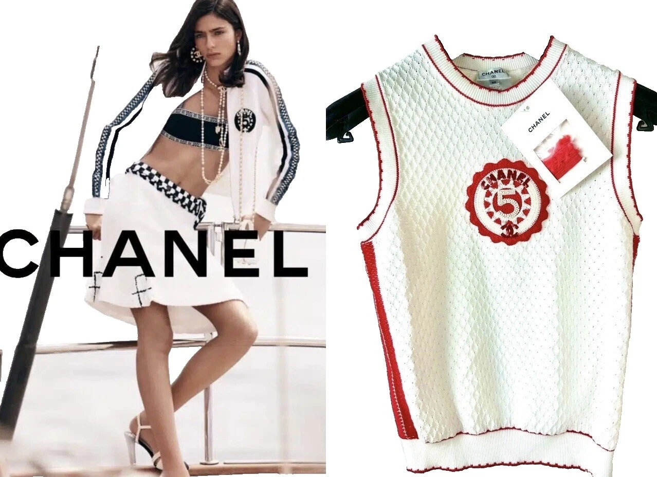 Patrón sólido CHANEL Women's Tops