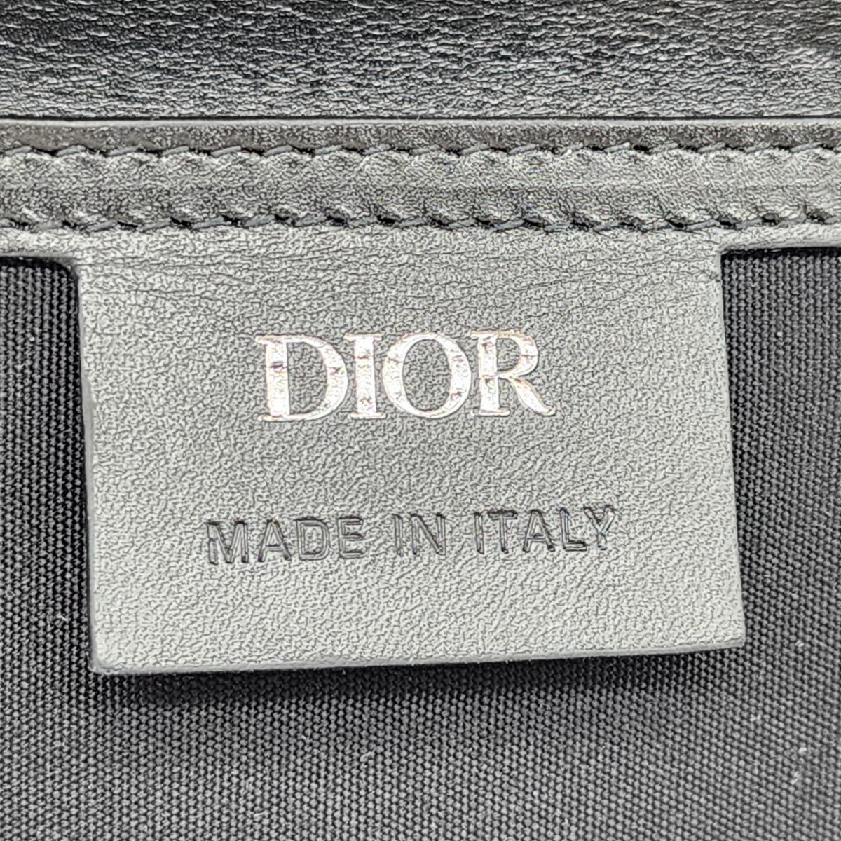 Dior Oblique Jacquard Messenger Crossbody Leather Lock Bag