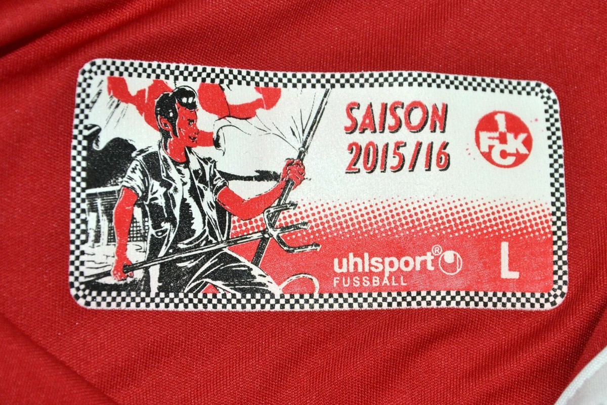 Maillot Domicile Kaiserslautern 2016/2017 - Uhlsport, Taille S Adulte (Occasion)