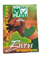 Winsor Pilates Maximum Burn 20 Minute Series, Super Sculpting DVD, 2003 