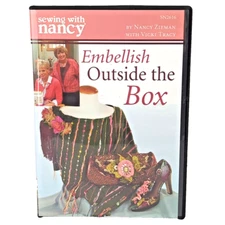 Sewing with Nancy Zieman: Embellish Outside the Box SN2616 DVD