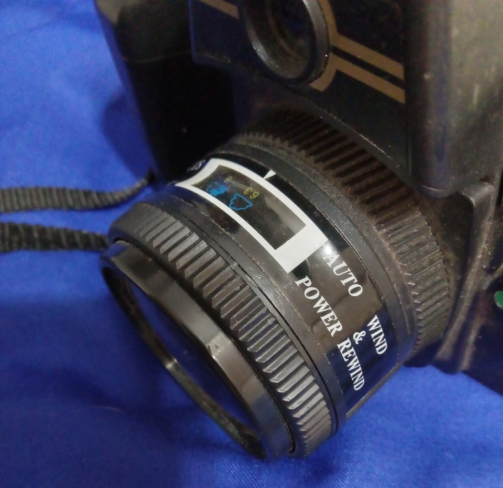 AKIRA FMD SYSTEM MOTOR DRIVE CAMERA 50MM 16.3 FOCUS FREE LENS w/new batteries eBay