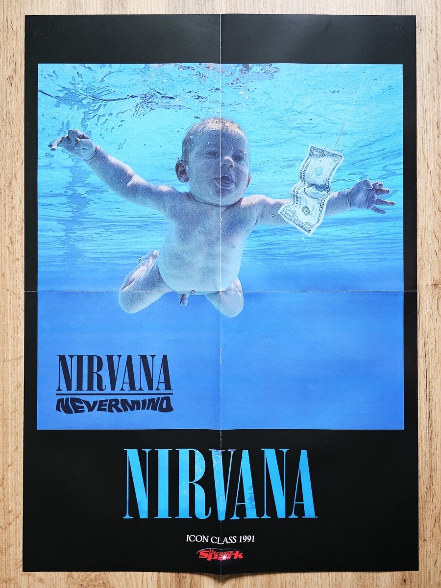 Nirvana Nevermind Nevermind Poster – 16x22 in – Metal Band Print