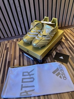 adidas Predator Absolut The Comeback FG US10,5 UK10 EU44 2/3 Gold/Weiß Limitiert