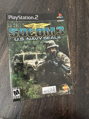 PlayStation 2 PS2 Cover Art Only Socom 3 U.S. Navy Seals 