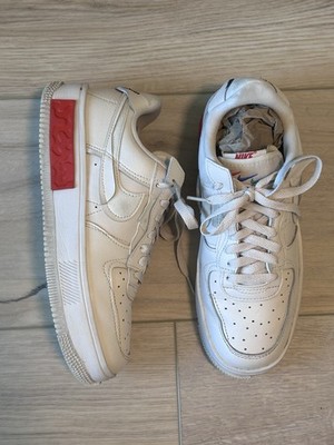 Nike Air Force 1 Fontanka Pearl White University Red Size 8