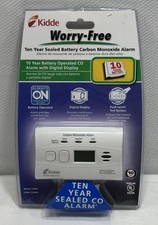 New Kidde Worry-Free Carbon Monoxide Detector Alarm with Digital Display #C3010D