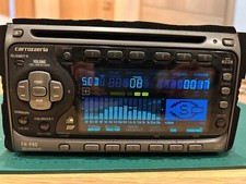 PIONEER CARROZZERIA FH-P80 DOUBLE DIN CD RECEIVER FM FOR PARTS OR NOT WORKING