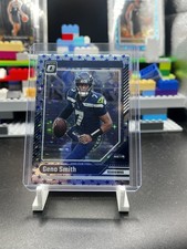 2024 Panini Donruss Optic Geno Smith Blue Stars Prizm Card