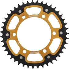 Supersprox 43 Tooth Stealth Gold Rear Sprocket (RST-480-43-GLD)