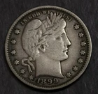 1899 Barber Quarter Choice VF      Lot 2387