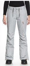 NWT ROXY Nadia Snowboard Pants DryFlight Technology Heather Gray Women s Size XL