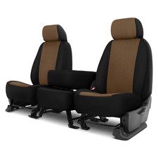 Dash Designs Grandtex 1st Row Oak W Black Custom Seat Covers