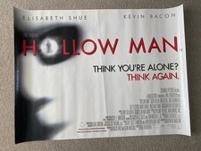 Hollow Man  ORIGINAL UK Cinema Quad FILM POSTER  100cm x 76cm