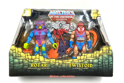 マスターズ オブ ザ ユニバース クラシックス ROTAR & TWISTOID MASTERS OF THE UNIVERSE CLASSICS ROTAR & TWISTOID MOTU 2014 MATTEL