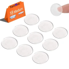 Glass Table Top Anti Slip Pads Self Adhesive- Glass Table Top Bumpers Large 1...