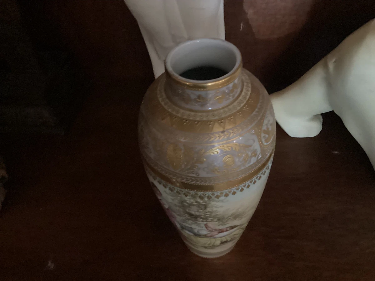 皇家维也纳的古董陶瓷花瓶| eBay