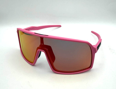 Oakley Sutro Sunglasses Pink Frame Orange Lens With Box, Case, & Accessories
