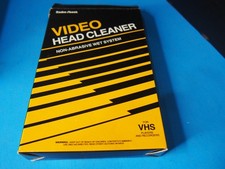 Video Head Cleaner Radio Shack VHS Non-Abrasive Wet System 44-1213 vhs-c