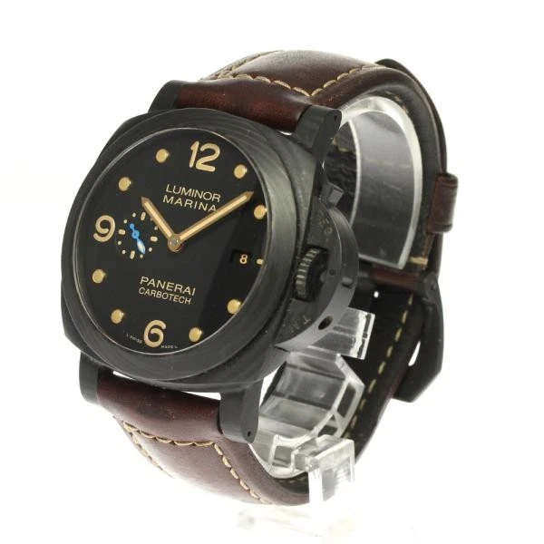 Panerai — Officine Panerai Luminor Marina 1950 Carbotech PAM00661 44mm Leather #C1983