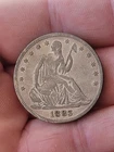 1883 Seated Liberty Half Dollar