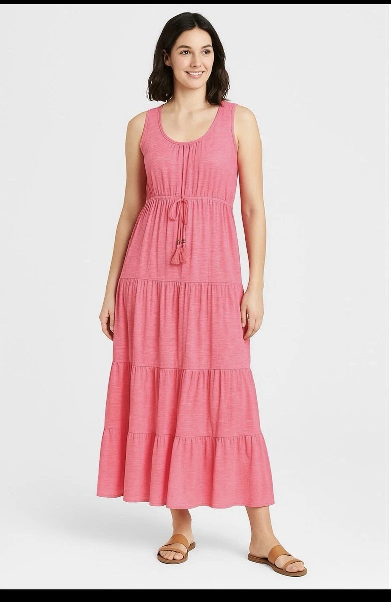 purple tiered dress Tilly Tiered Maxi Dress in Purple – Elliatt