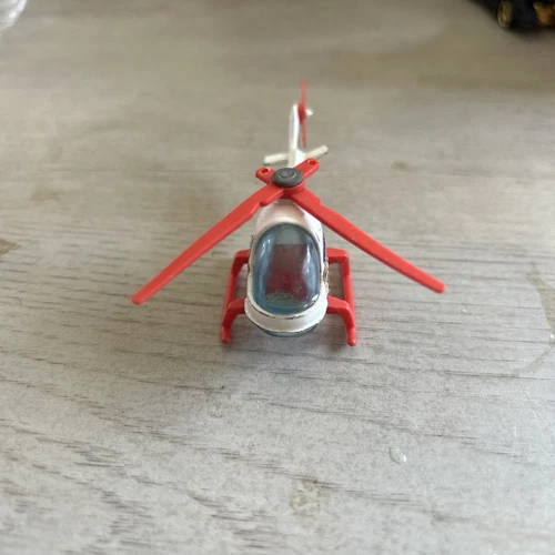 Corgi Juniors Vintage Police Helicopter White Britain