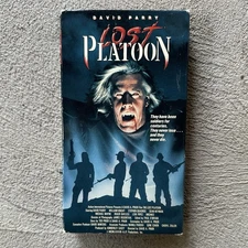 Lost Platoon VHS AIP Home Video RARE David Parry, David A. Prior Horror Movie