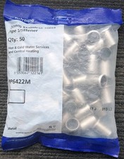 Polyplumb 22mm  Stainless Steel Pipe  Stiffener Inserts Qty:50 PP6422M Polypipe