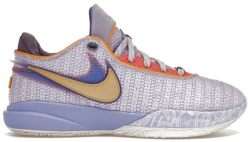 Nike LeBron 20 EP Purple And Gold for Sale | Authenticity