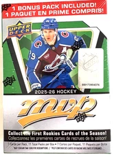 2025-26 UPPER DECK MVP HOCKEY  BLASTER BOX