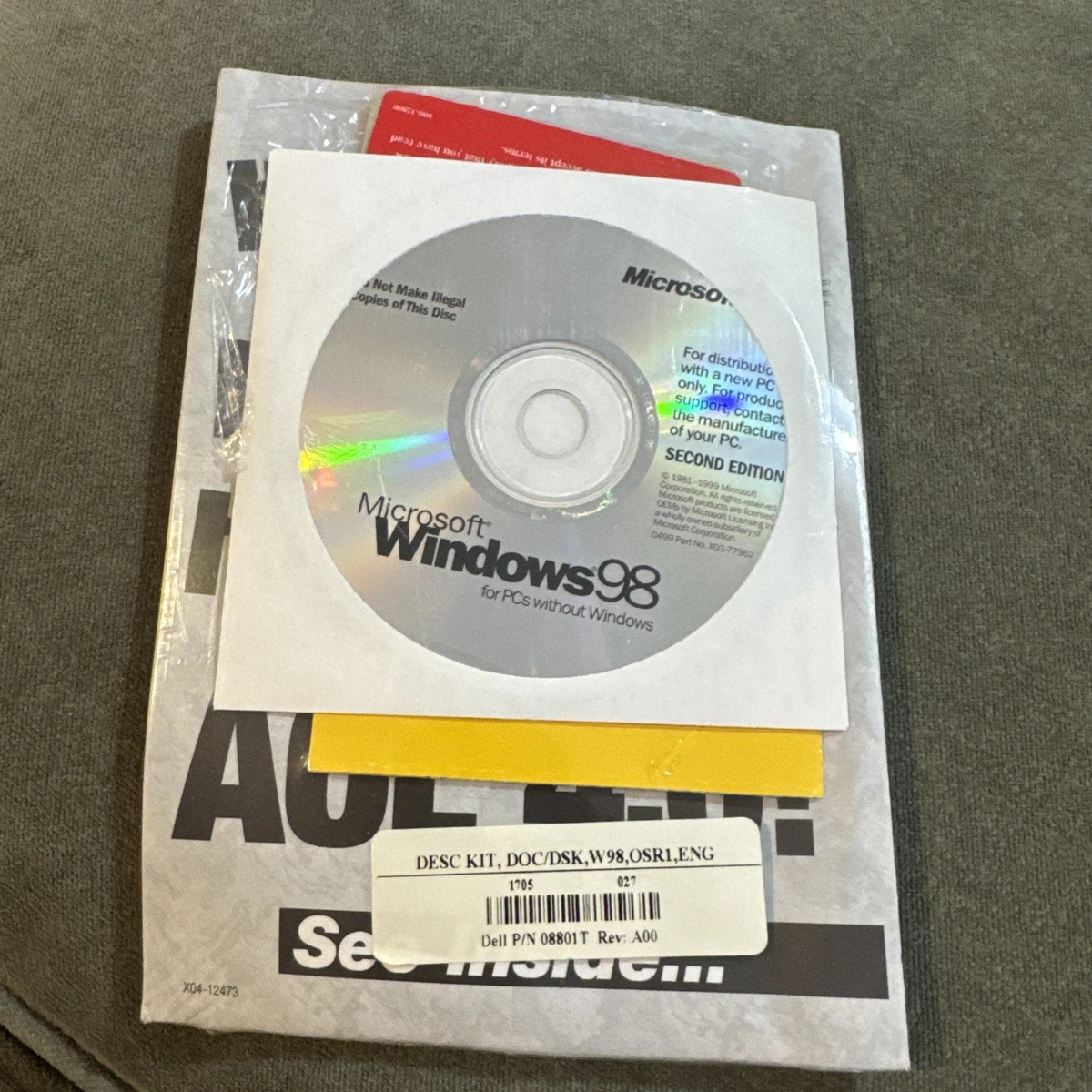 Microsoft Windows 98 OEM Operating System Software for sale | eBay