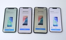 Lot of 4 Cosmetically Good Apple iPhones For Parts / Repair - iPhone 13 / 11 / X