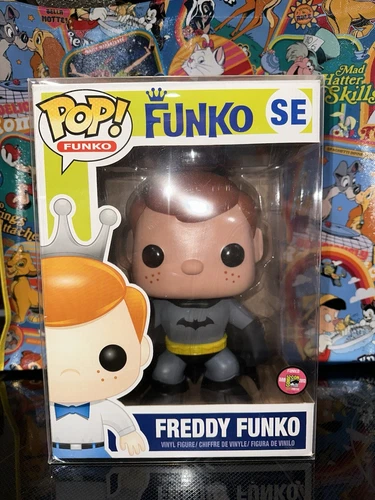 Funko Pop! Freddy Funko Batman 9-Inch 2013 SDCC Funko Fundays LE 1/24 Black Suit