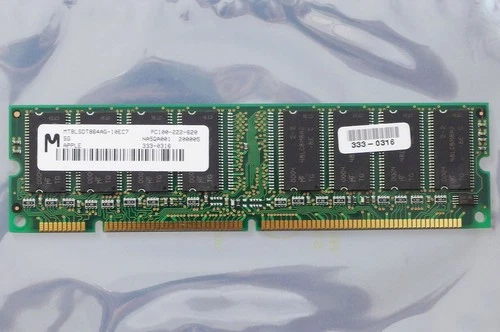 Micron MT8LSDT864AG-10EC7 64MB PC100 CL2 168-pin DIMM SDRAM