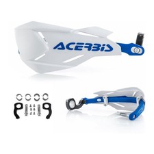 Acerbis Handguards Enduro MX Handprotektoren X-Factory weiss blau
