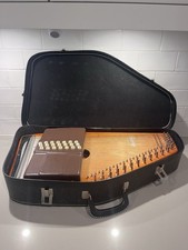 Oscar Schmidt Autoharp With Case Instructions, Books, Tuner - Vintage
