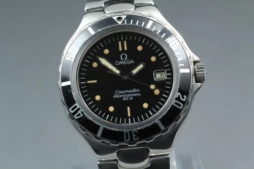 Vintage OMEGA Seamaster Professional 200m Cal.1438 Pre Bond Quartz Men Watch JP