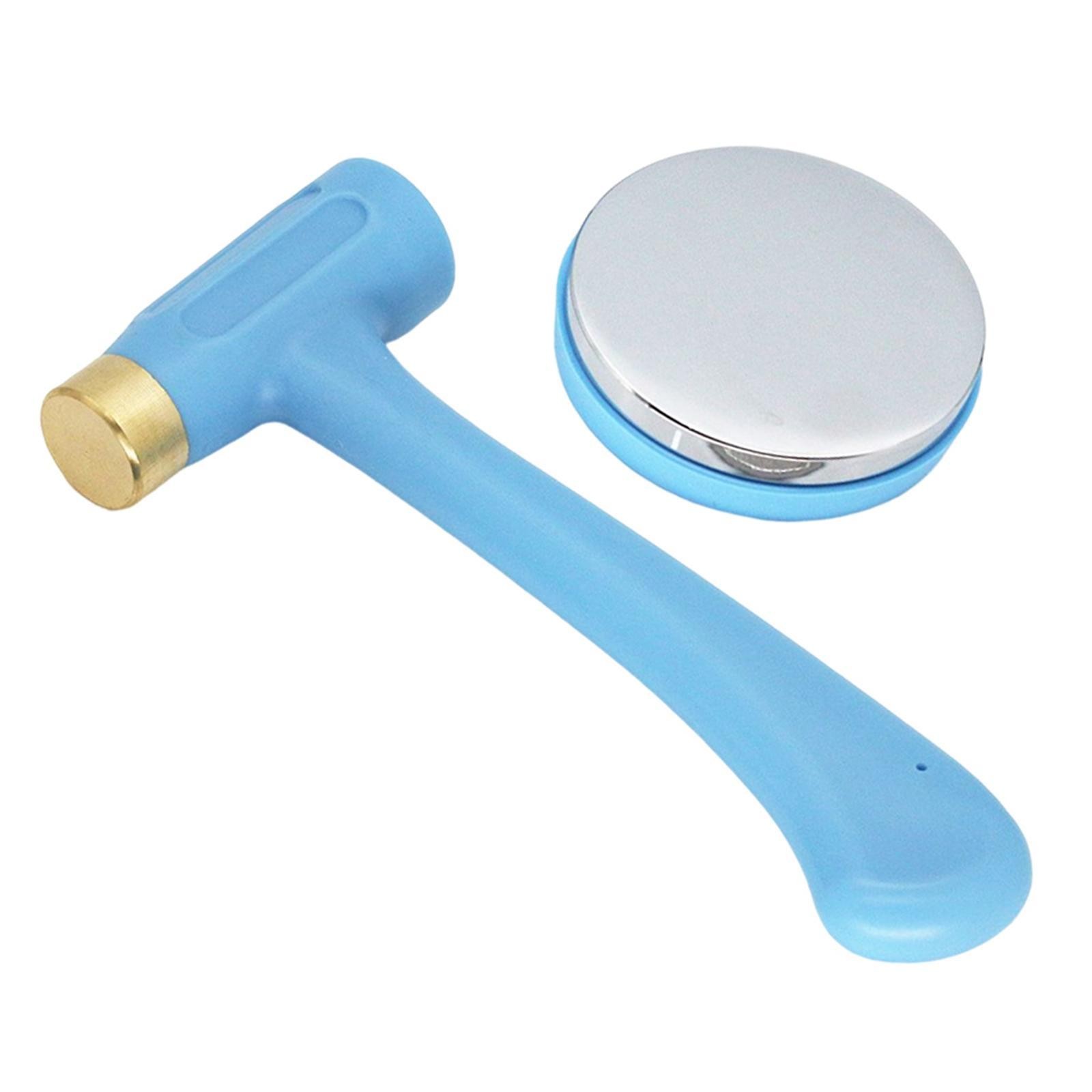 Professional Jewelry Metal Stamps Hammer & Steel Bench Block Leather Tool