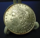 1898 United States Morgan Silver Dollar $1 AU+ Sharp Details Strong Eye Appeal