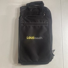 LOUDMouth Professional Drumstick Mallet Large Capacity PVC Lined Black Bag