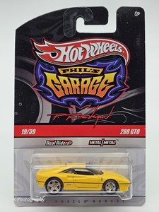 ホットウィール フェラーリ 288 GTO フィルズ ガレージ シリーズ Hot Wheels Premium Phils Garage CHASE Ferrari 288 GTO Silver Loose