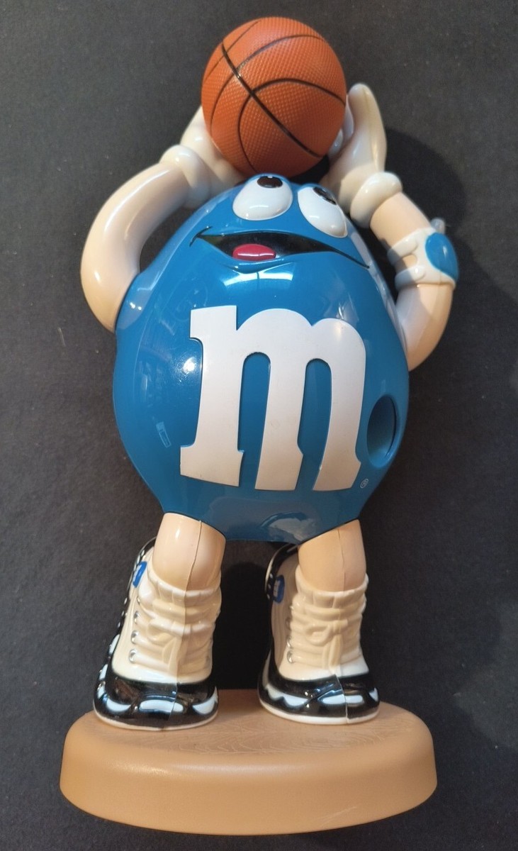 Vintage M&M MM BLUE LIMITED EDITION Sport Candy Dispenser